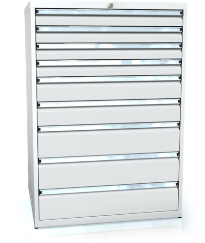 Drawer cabinet 1240 x 860 x 750 - 9x drawers